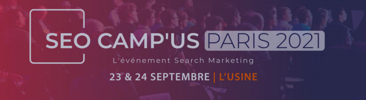 bannière évènement SEO Camp'US 2021