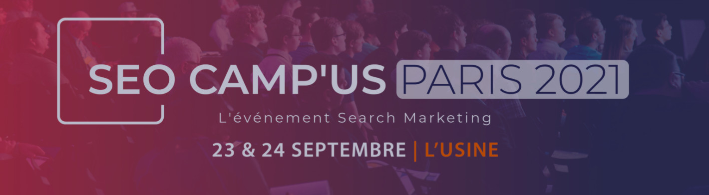 bannière évènement SEO Camp'US 2021