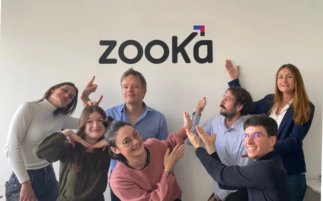 photo des membres de la team Zooka