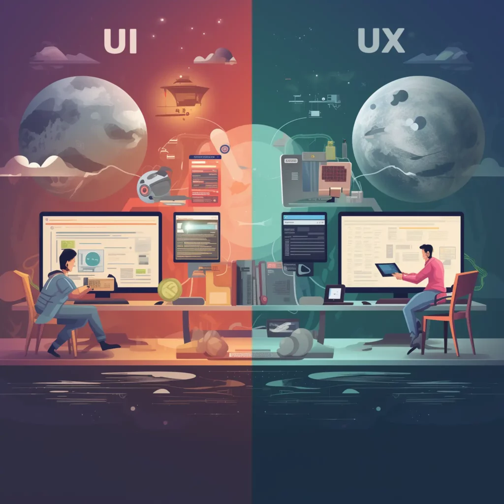illustration ui vs ux