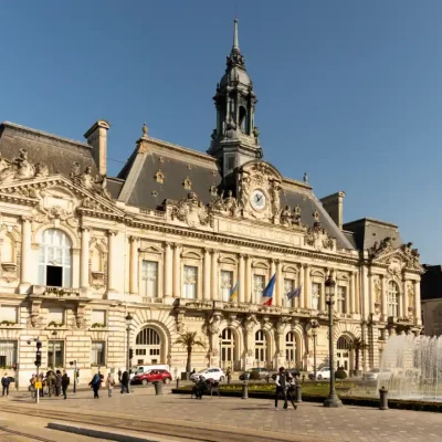 photo de l'hôtel de ville de Tours, agence SEO